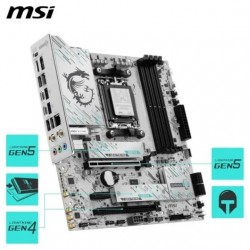 PLACA BASE MSI B850M GAMING PLUS WIFI MATX 4XDDR5 HDMI DP