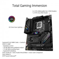 PLACA BASE ASUS ROG STRIX B760-F GAMING WIFI 4XDDR5 HDMI + DP