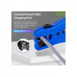 PELACABLES VENTION COAXIAL BLUE