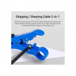 PELACABLES VENTION COAXIAL BLUE