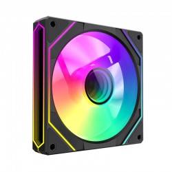 VENTILADOR GM 12CM ADICIONAL GAMING CHASIS ARGB SILENCIOSO BLACK