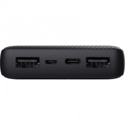 POWERBANK TRUST PRIMO 15000MAH 2A USB + USB-C + MICRO-USB ECO BLACK