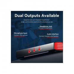 TARJETA DE SONIDO VENTION AMPLIFICADOR GAMING 7.1 USB-C 3X JACK 3.5MM