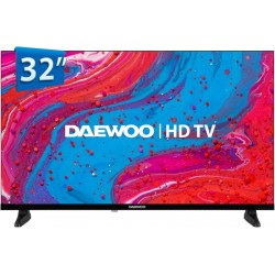 TELEVISOR DAEWOO 32 LED HD USB SMART TV  WIFI BLUETOOTH