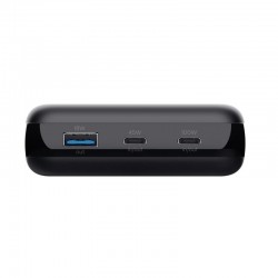 BATERIA EXTERNA 100W USB-A + 2X USB-C BLACK