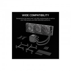 REFRIGERACION LIQUIDA CPU CORSAIR NAUTILUS 360MM BLACK