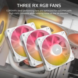 REFRIGERACION LIQUIDA CPU CORSAIR ICUELINK TITAN 360 RX 360MM RGB LCD WHITE