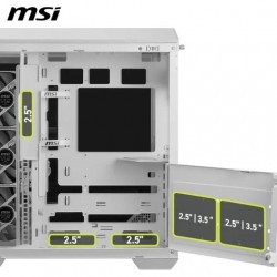 CAJA ORDENADOR GAMING MSI MAG PANO 100R PZ MATX RGB WHITE