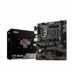 PLACA BASE MSI A520M PRO 2XDDR4 VGA + HDMI + DP