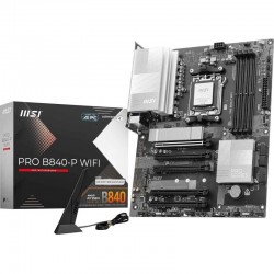 PLACA BASE MSI PRO B840-P WIFI7 ATX AM5 4XDDR5 HDMI