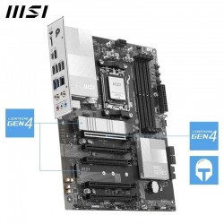PLACA BASE MSI PRO B840-P WIFI7 ATX AM5 4XDDR5 HDMI