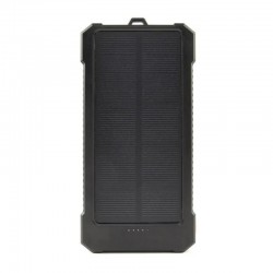 POWERBANK GEMBIRD SOLAR 10000MAH USB-C BLACK