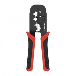 CRIMPADORA VENTION METALICA RJ45 RED/BLACK