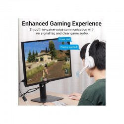 TARJETA DE SONIDO 2.1 VENTION USB-A JACK 3.5MM BLACK